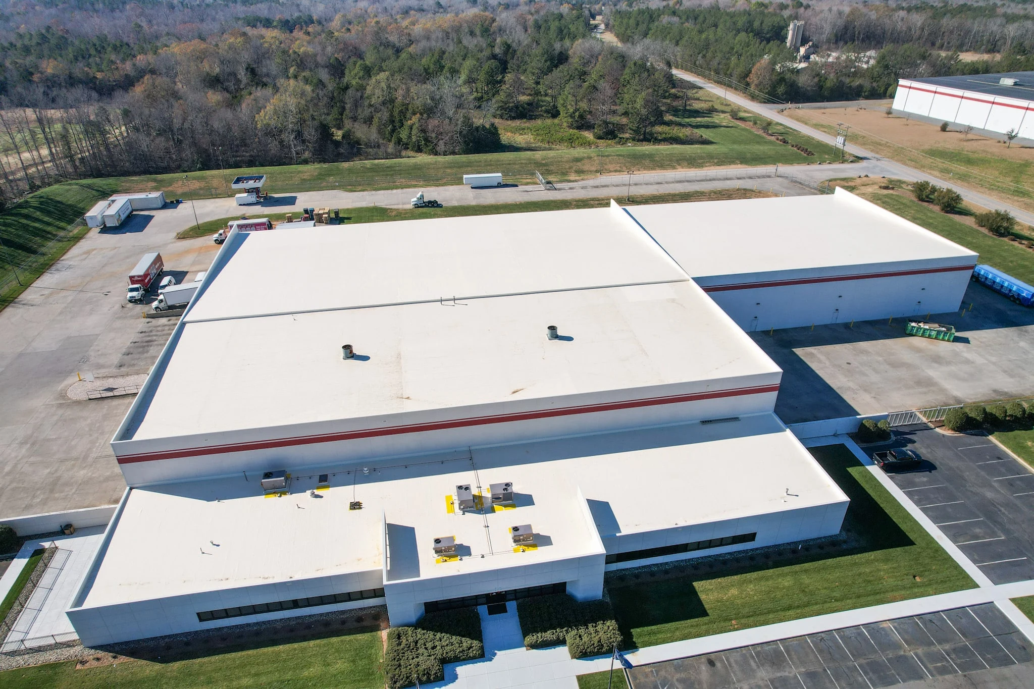 Distribution Center Roofing in Worcester, MA view 11